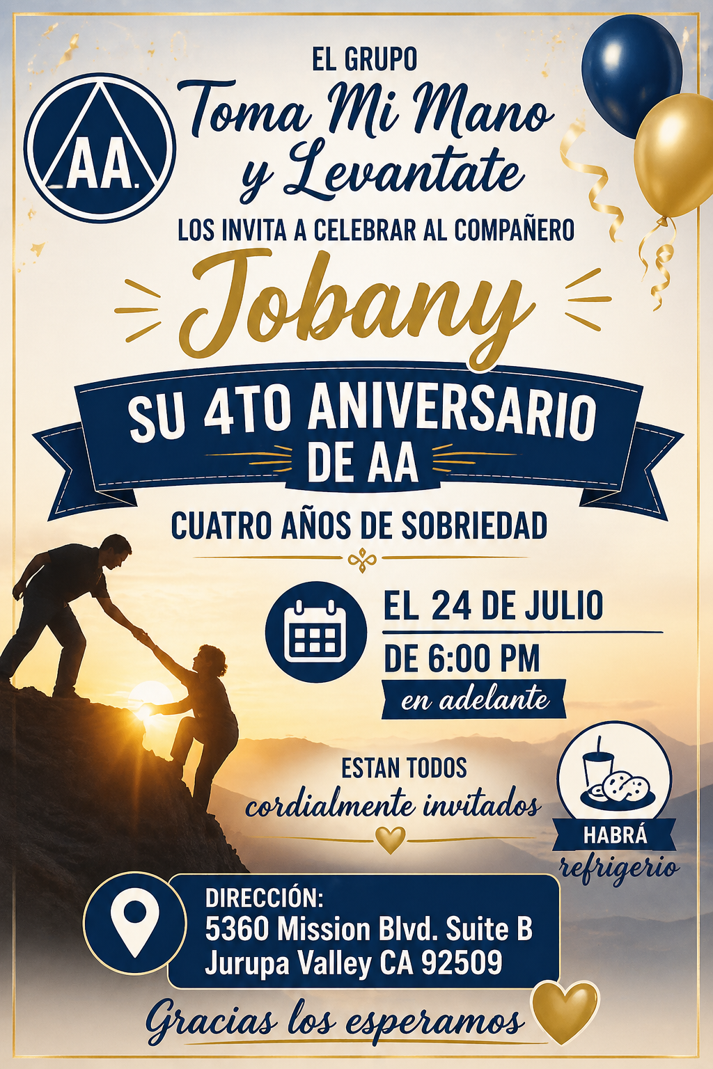 jobany 4to aniversario